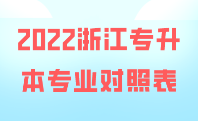 2022浙江专升本专业对照表.png